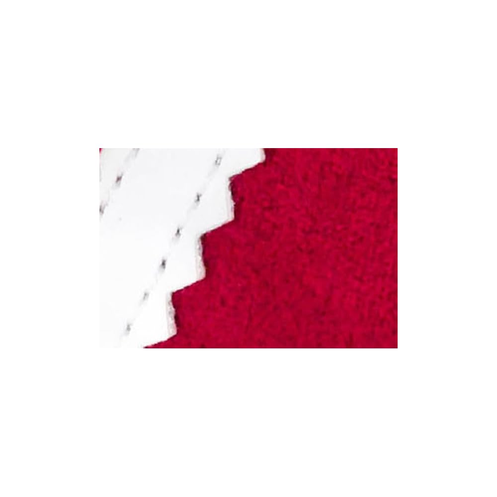 Red Faux Suede