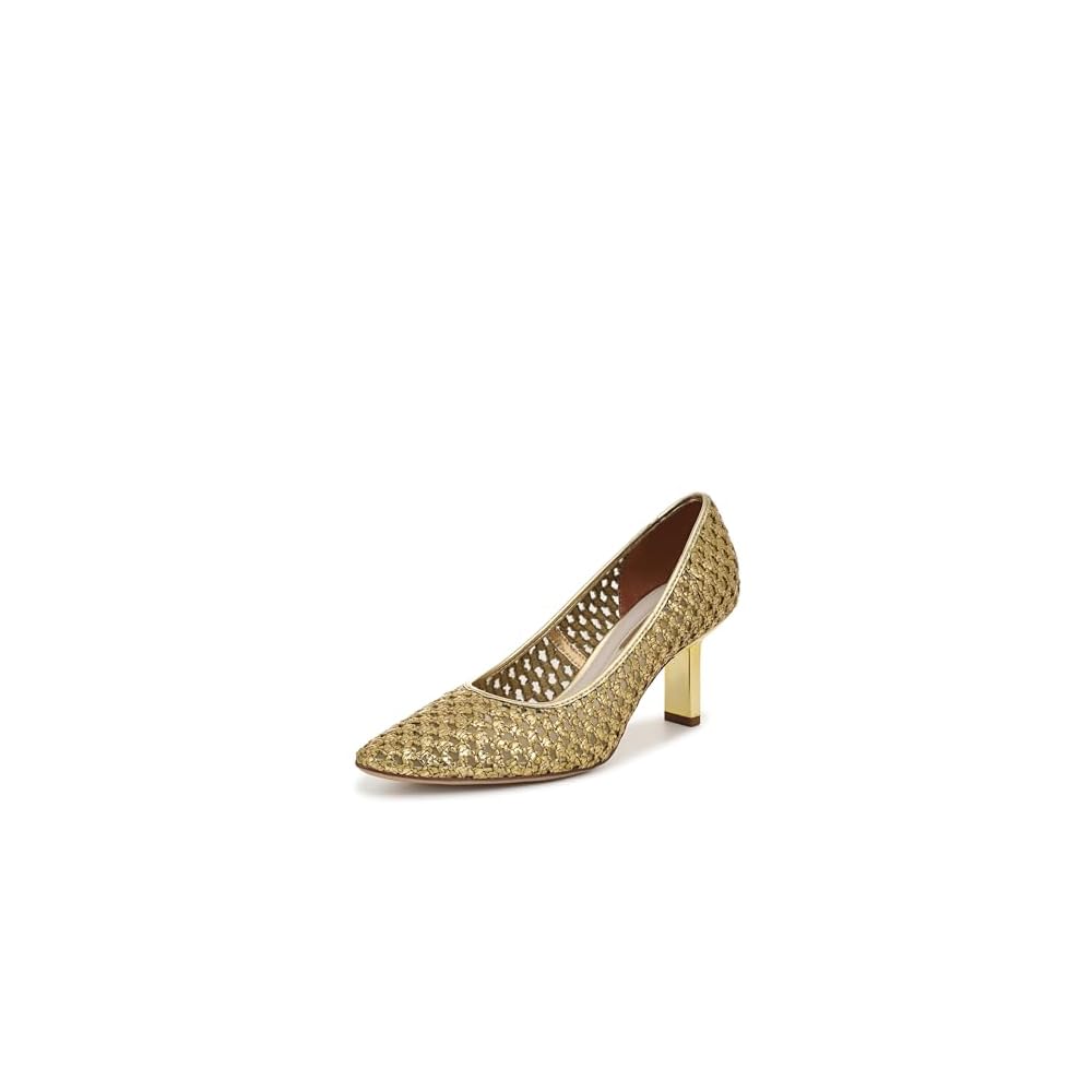 Gold Woven Faux Raffia