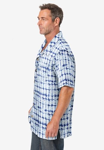 Blue Stripe Tie Dye