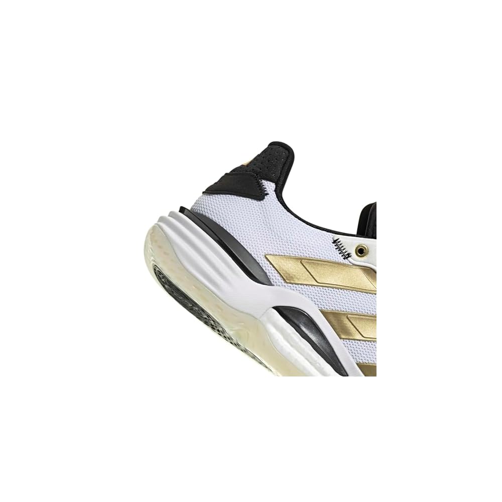 White/Gold Metallic/Black
