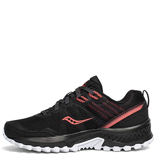 Black/Coral