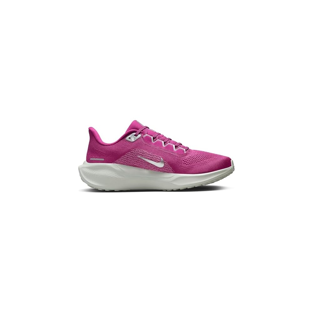 Hot Fuchsia Metallic Silver