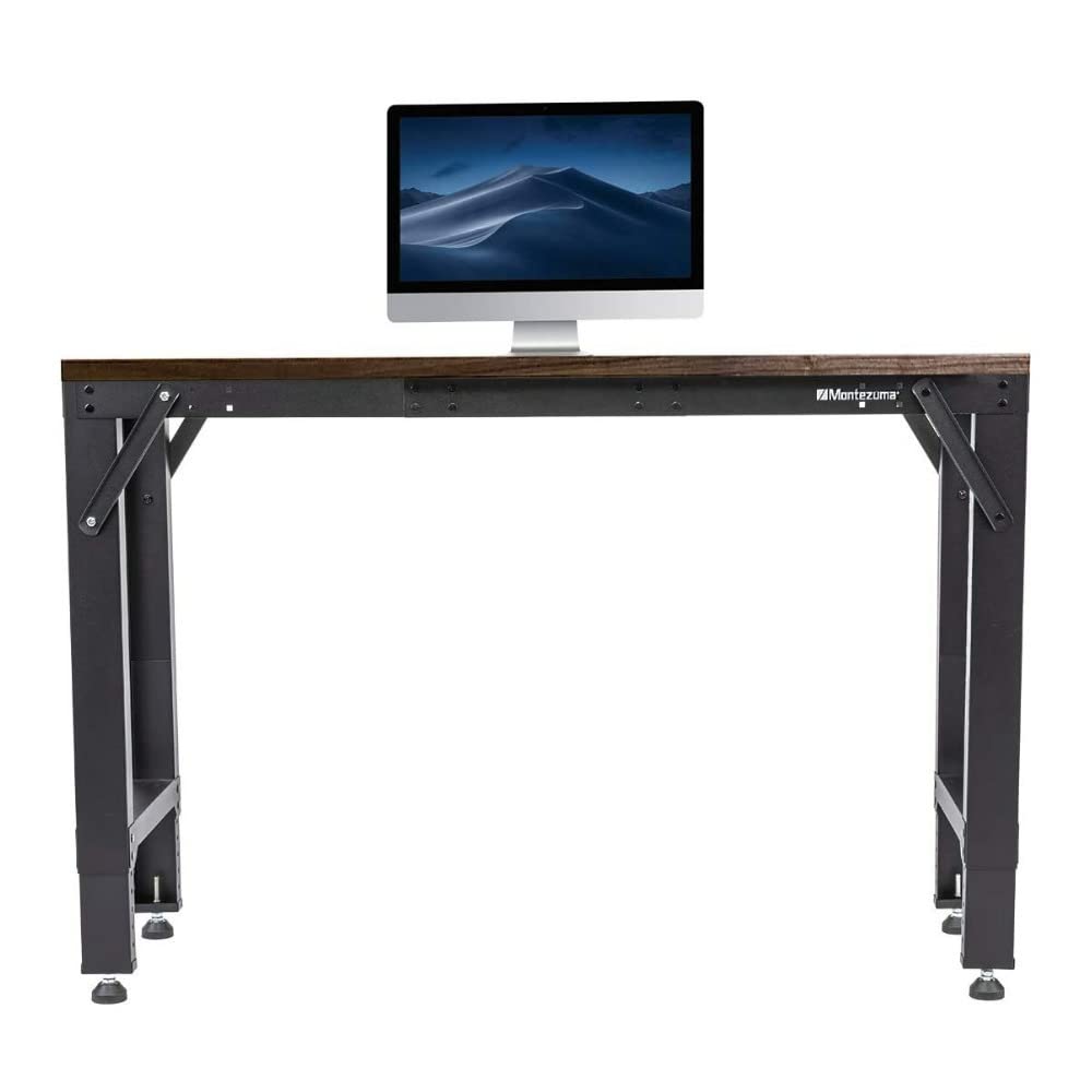 Montezuma Adjustable Steel Multi-Use Workspace Frame, 64" x 17" x 41"