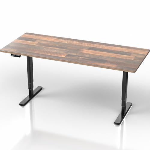 Reclaimed Wood Top / Black Frame