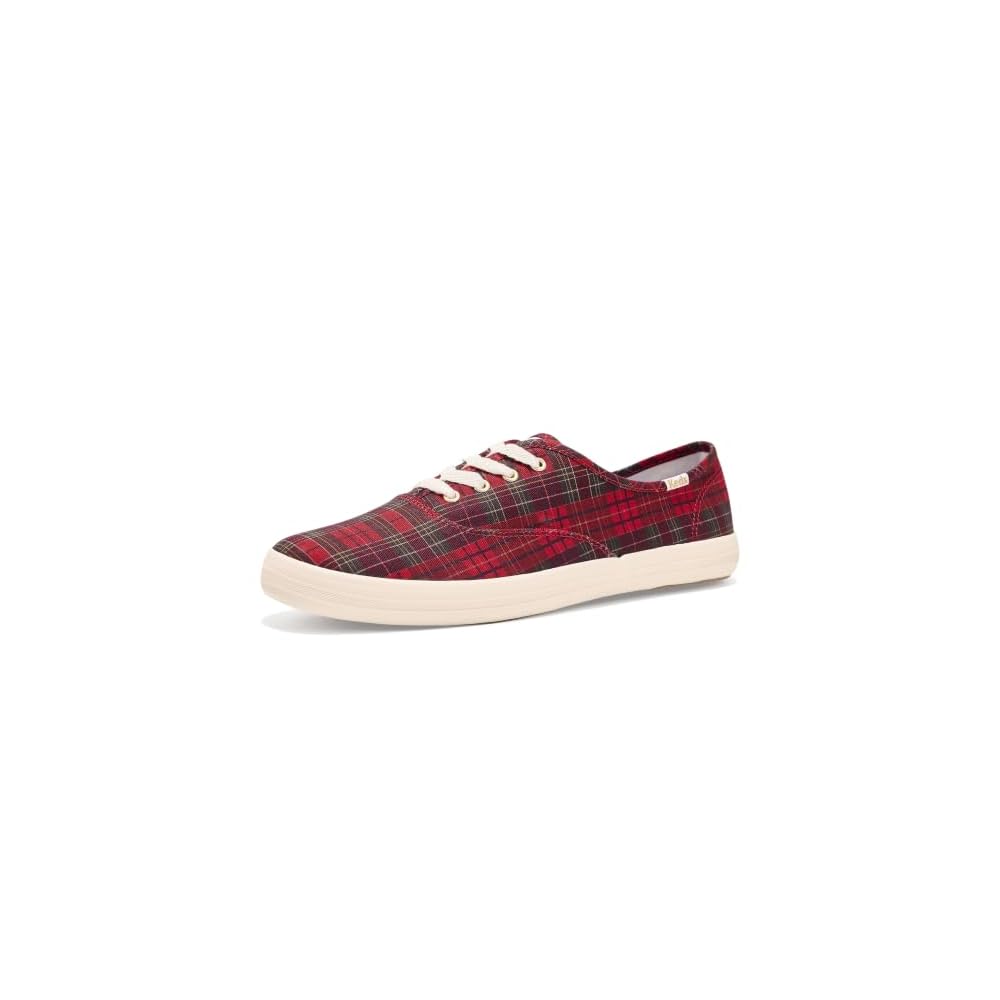 Red/Multi Tartan Plaid Canvas
