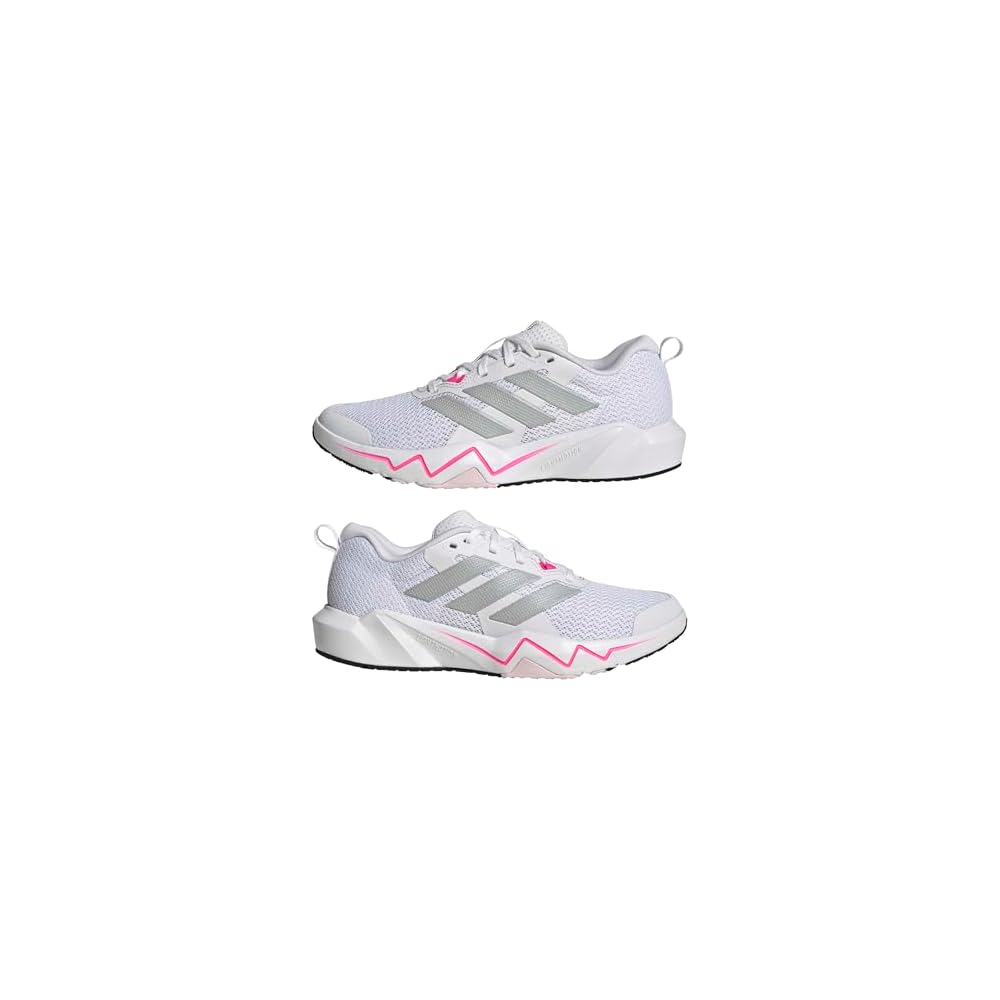 White/Silver Metallic/Lucid Pink