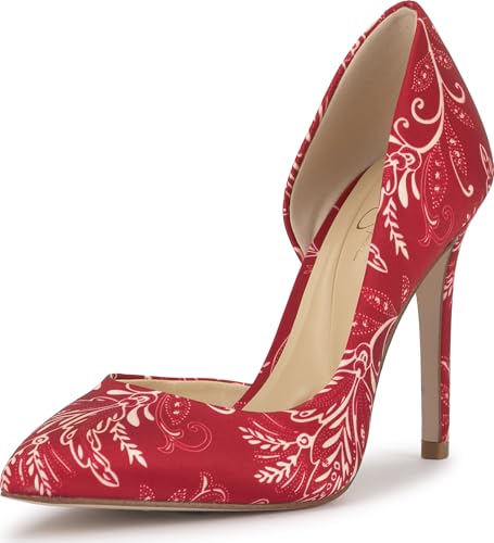 Red Multi Paisley Print