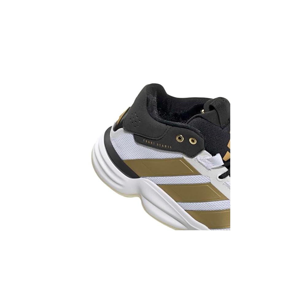 White/Gold Metallic/Black