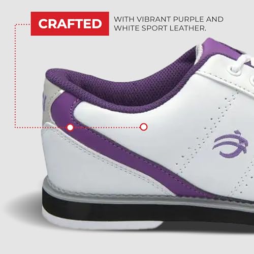 Purple & White