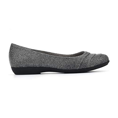 Pewter/Glitter/Fabric