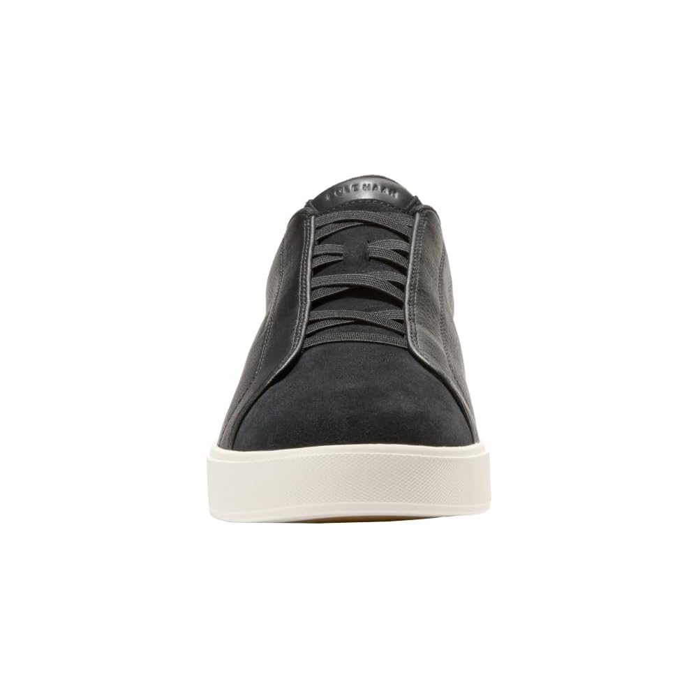 Black/Ivory Suede