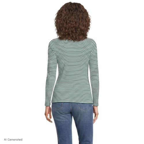 Pine/Ivory Stripe