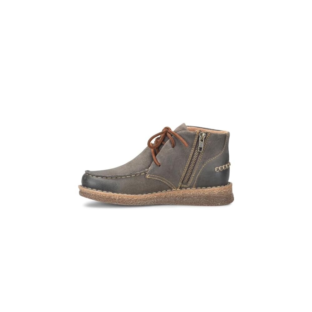 Dark Grey Dist Suede