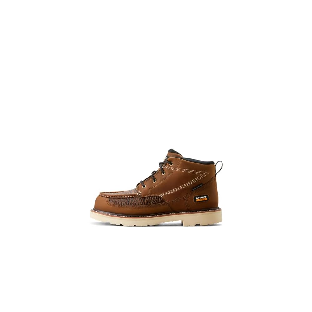 Distressed Brown/Sharkskin Print