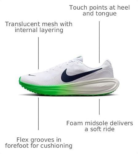 White/Midnight Navy-green Spark