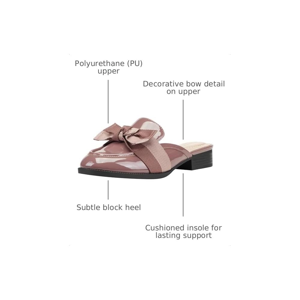 Dark Mauve Patent/Blush Multi 650