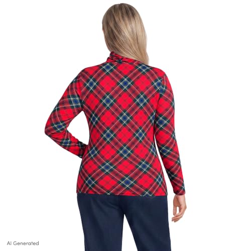 Compass Red/Pine Plaid