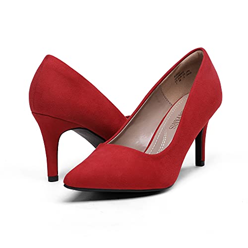 Red/Suede