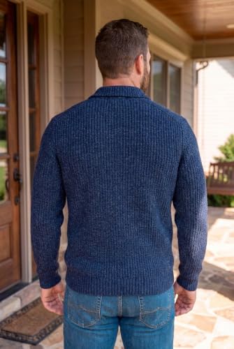 Navy Marl