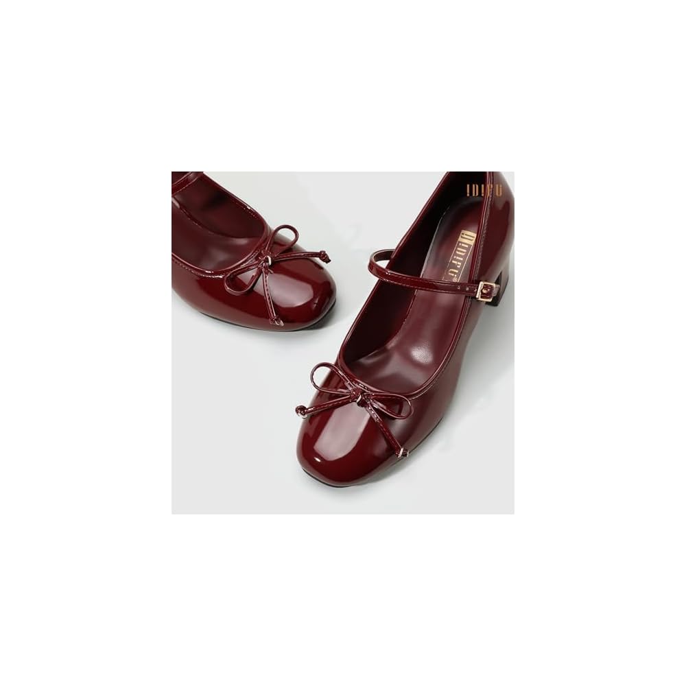 Burgundy Pat