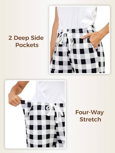 White Black Plaid