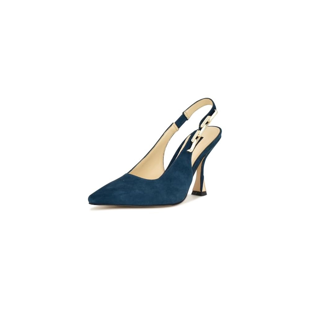 Dark Teal Blue Suede