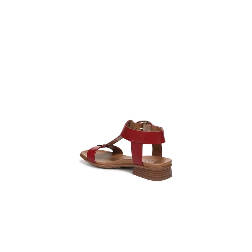 Hearts Flame Red Leather