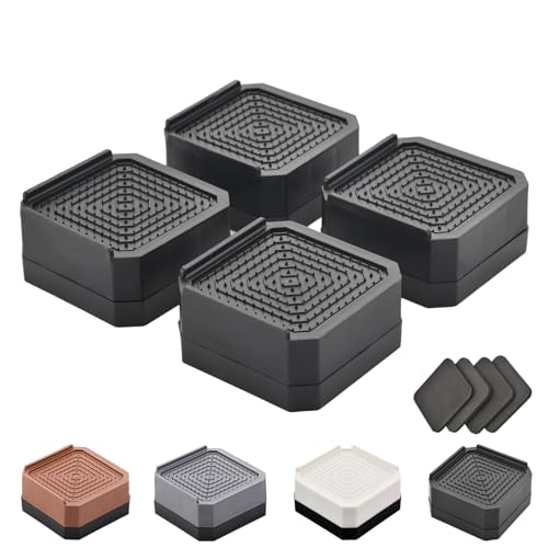 Square-4 Pack-black
