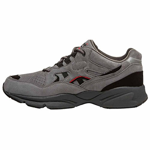 Grey/Black Nubuck