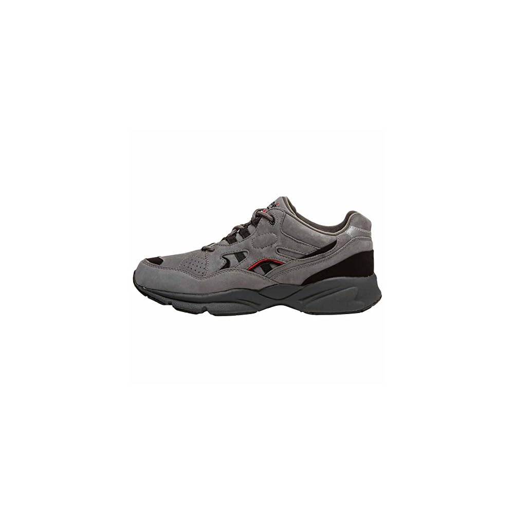 Grey/Black Nubuck