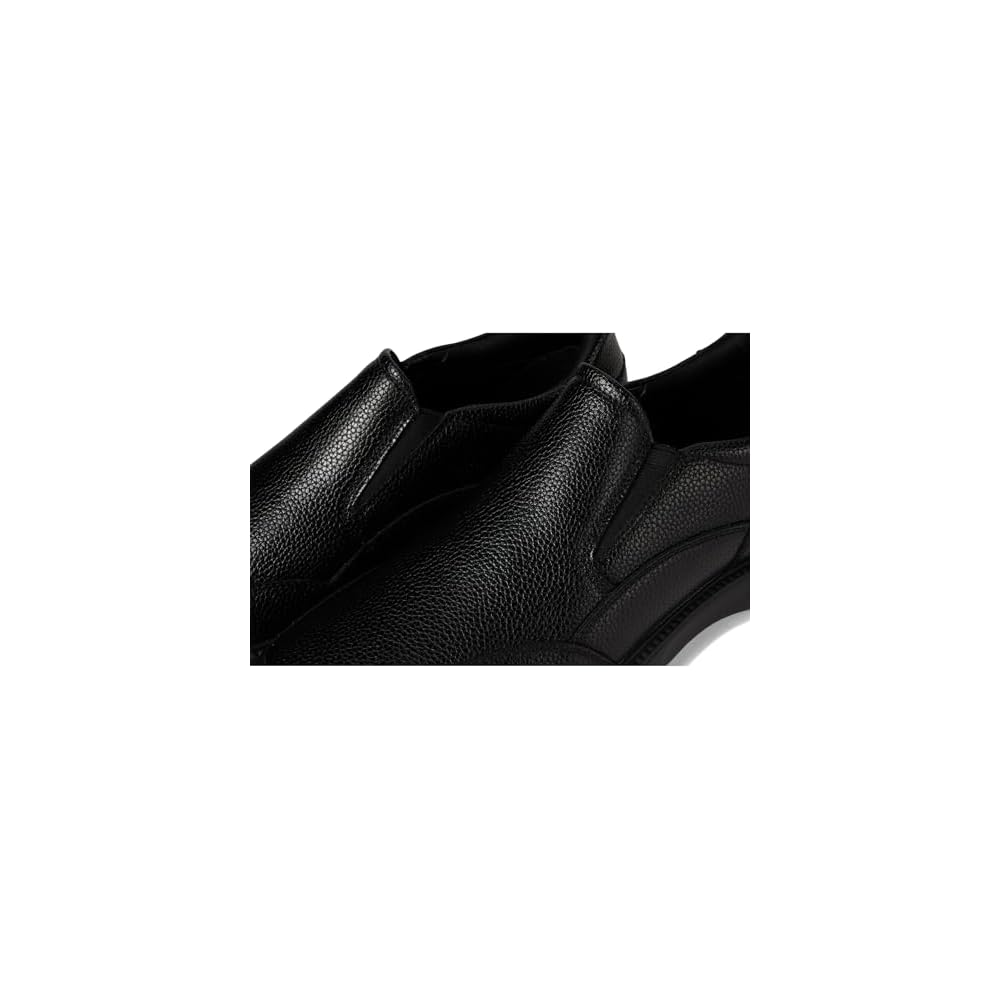 Black Grainy Leather