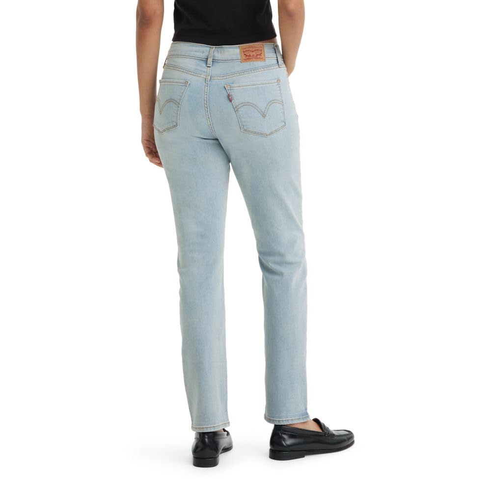 Levi's Women's Classic Straight Jeans, (New) Indigo Imagin. N Kn Dx, 33 Regular