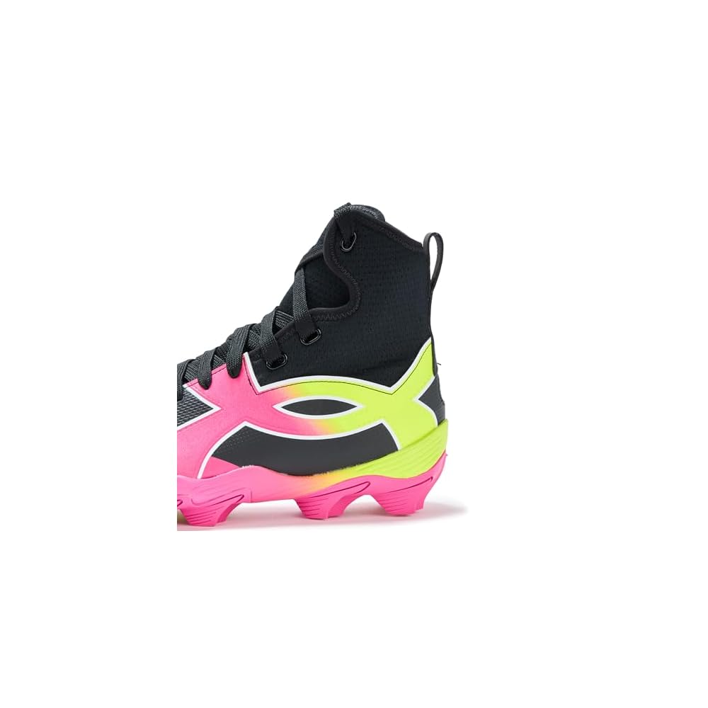 (004) Black/Rebel Pink/High Vis Yellow