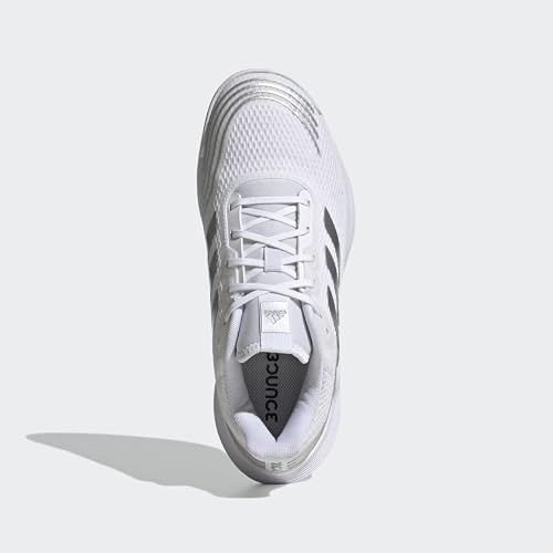 White/Silver Metallic/White