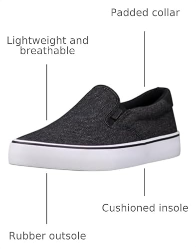 Black/White Denim