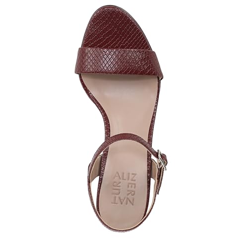 Cranberry Red Faux Leather
