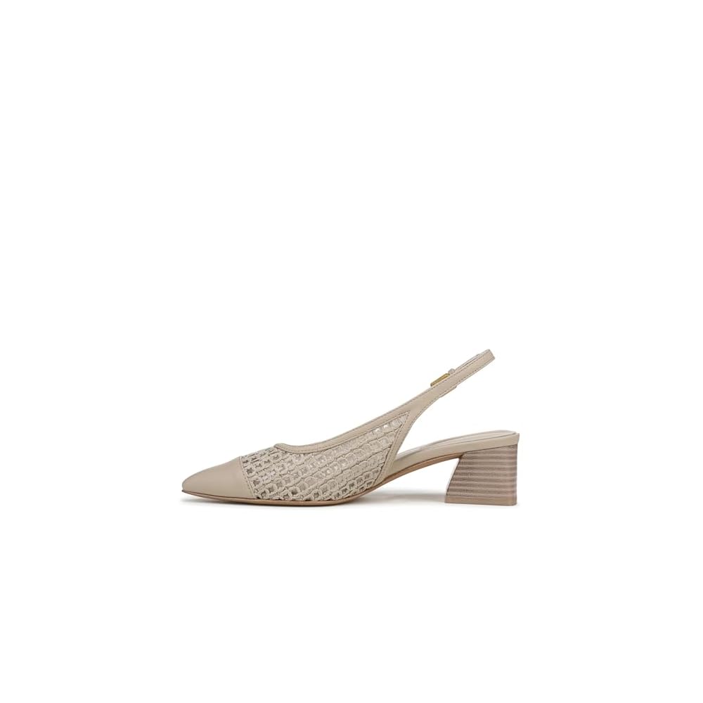 Alabaster Faux Leather Weave