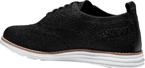 Black Knit/Optic White
