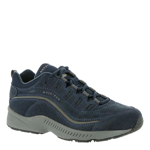 Navy Multi Suede