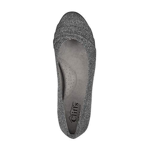 Pewter/Glitter/Fabric