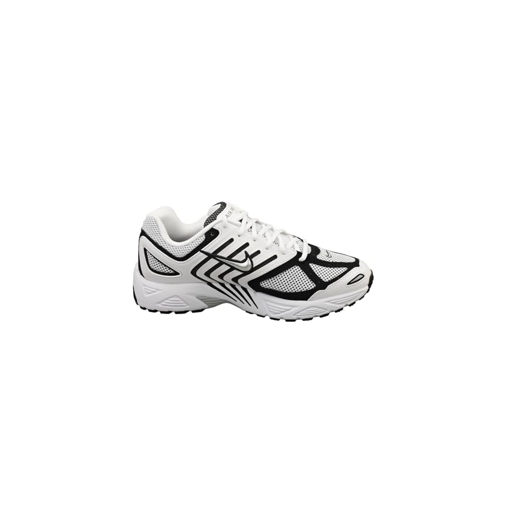 White/Metallic Silver/Black