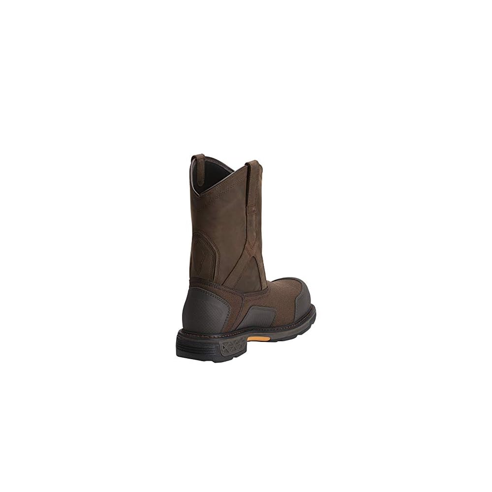 Brown Woven/Oily Distressed Brown
