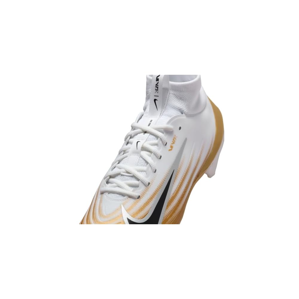 White/Black/Metallic Gold