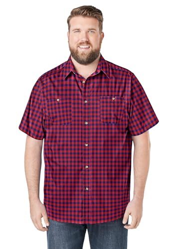 Rich Burgundy Check