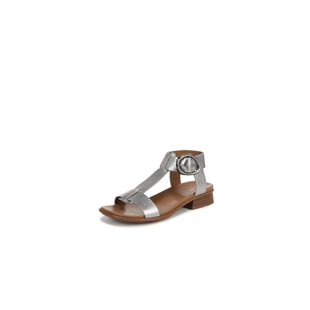 Soft Pewter Silver Leather