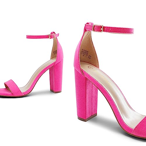 Fuchsia/Suede