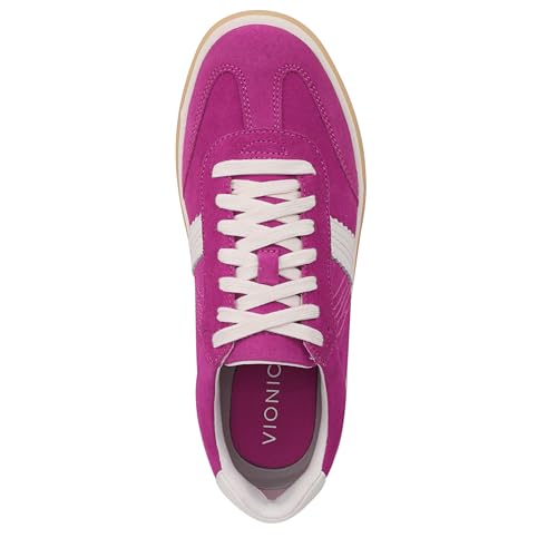 Rose Violet Pink Leather/Suede