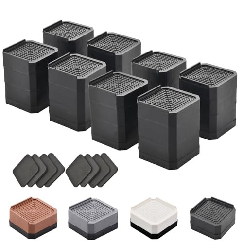 Square-8 Pack-black