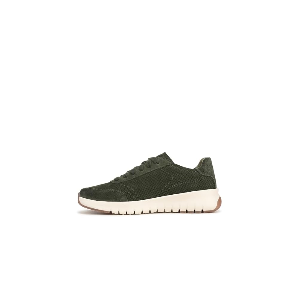Olive Moss Snake Print Leather
