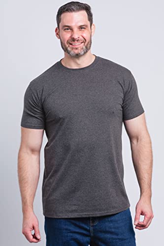 Have It Tall Men's Stretch Cotton Short Sleeve T Shirt Black Large Tall,Custom Text, Add Your Text, Custom SS T Shirt